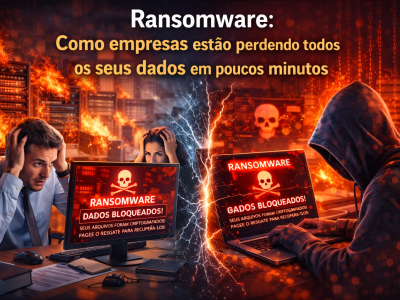 Ransomware: Como empresas estão perdendo todos os seus dados em poucos minutos